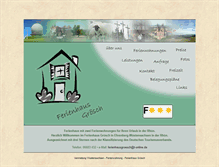 Tablet Screenshot of ferienhaus-groesch.de